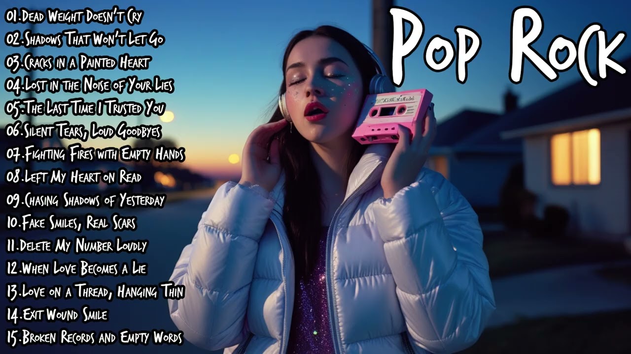 🔥 Dark Nights & Emotional Confessions | Pop Rock Best Playlist 2025 🎸