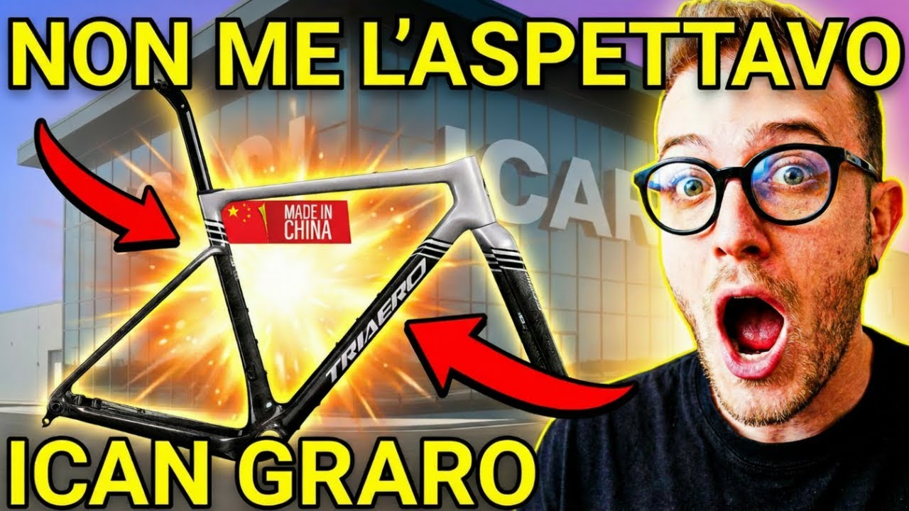 Telaio GRAVEL ICAN TRIAERO: la MIGLIORE alternativa economica?