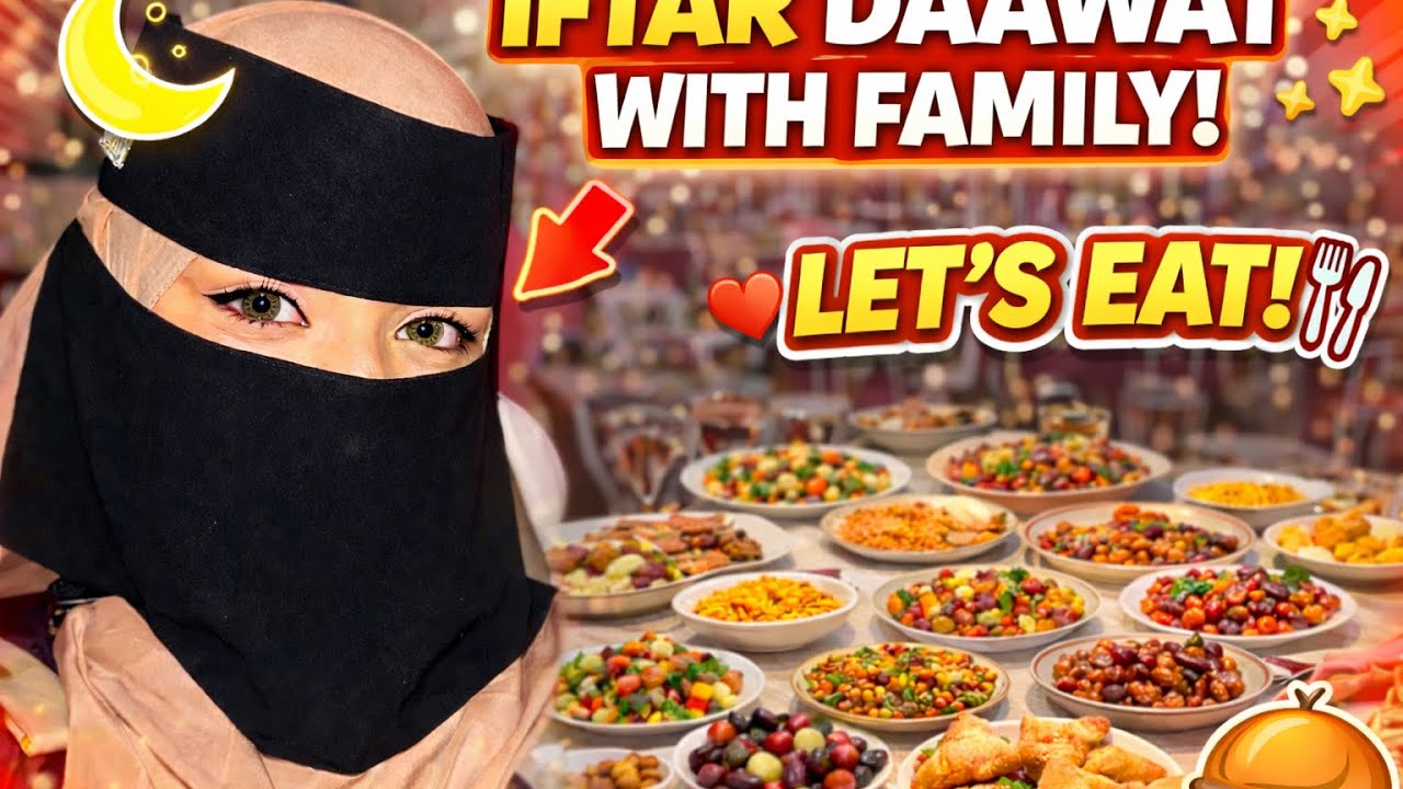 Iftar daawat with family ✨| Family Daawat Vlog | Gathering ❤️| Family vlog🫶🏻