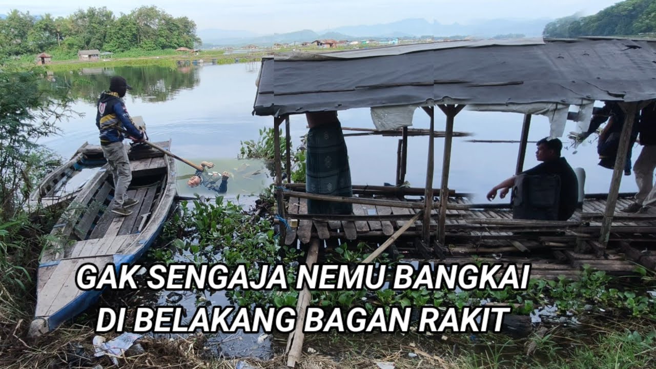 SUMPAH BAUNYA MENYENGAT!! ditemukan  saat lagi bersihin sampah sebelum mancing ikan || bangkai ikan