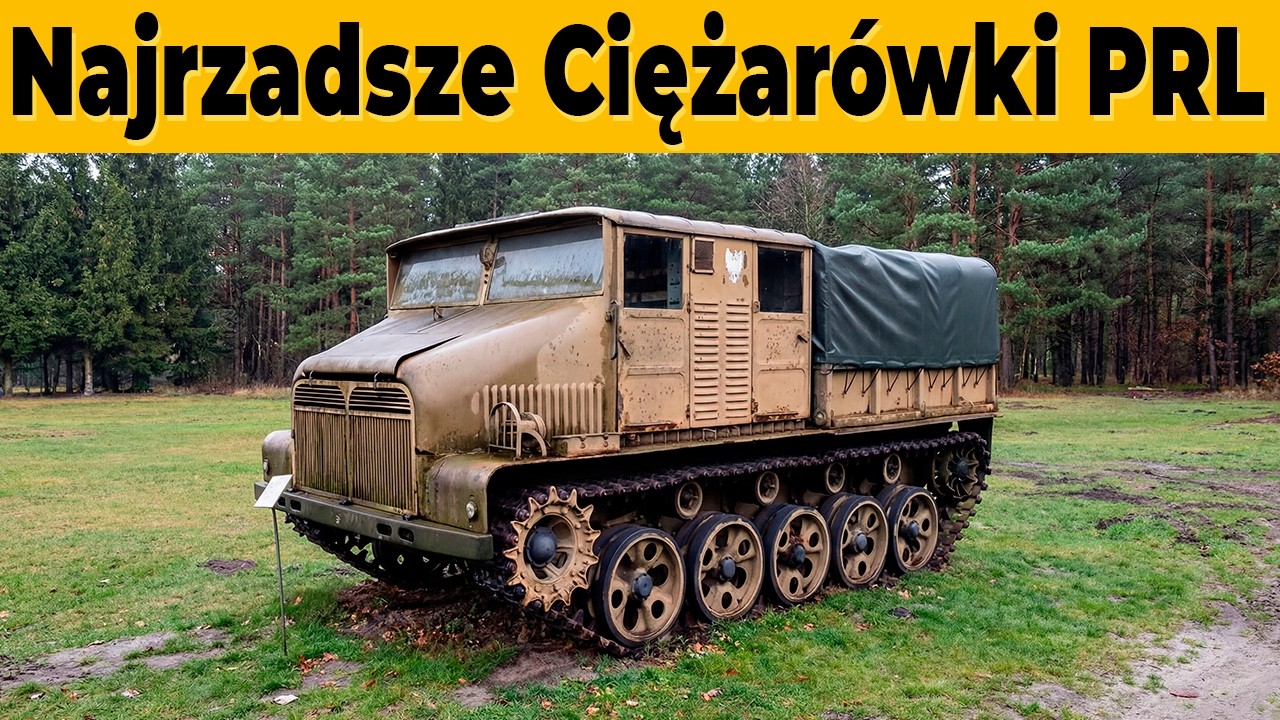 Nawet o Nich Nie Słyszeliście! 5 Najrzadszych Ciężarówek z PRL!