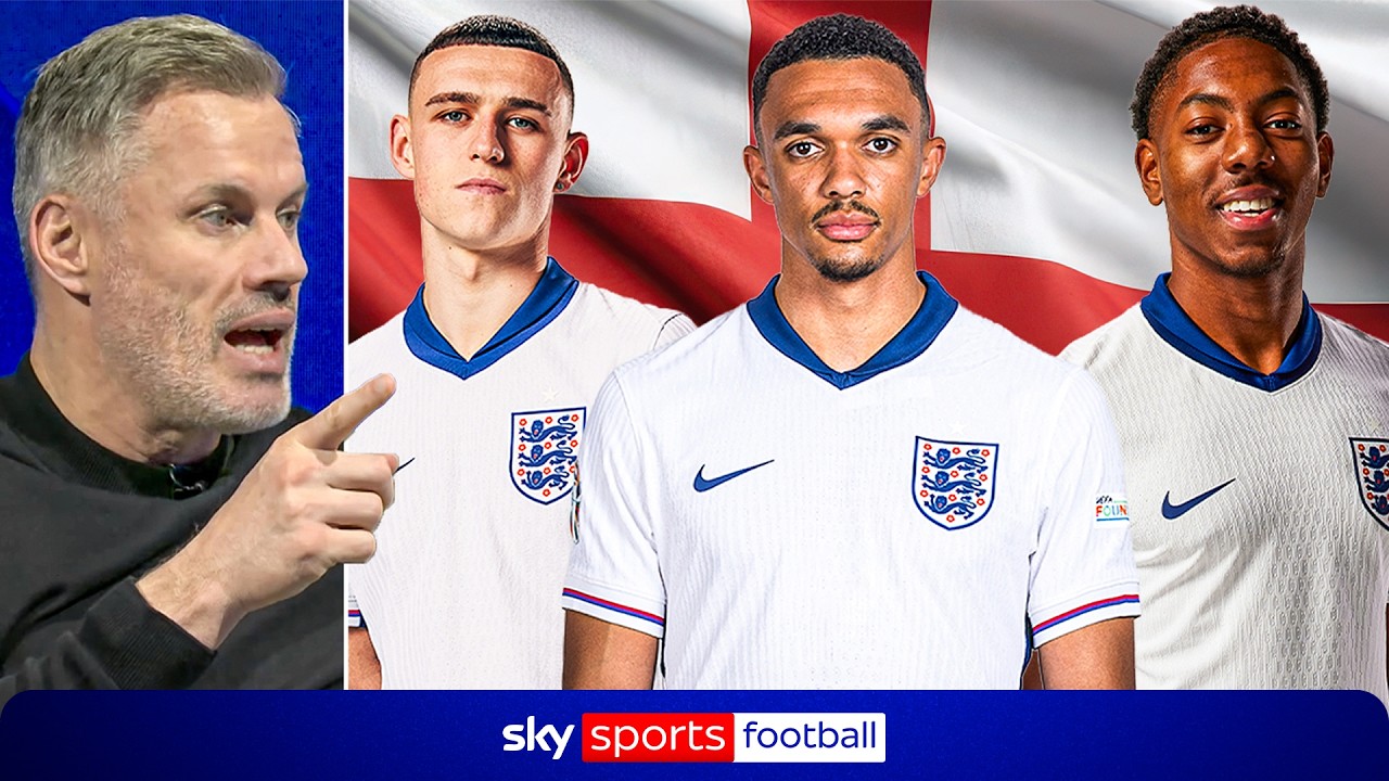 Jamie Carragher REVEALS His FINAL England World Cup Squad!