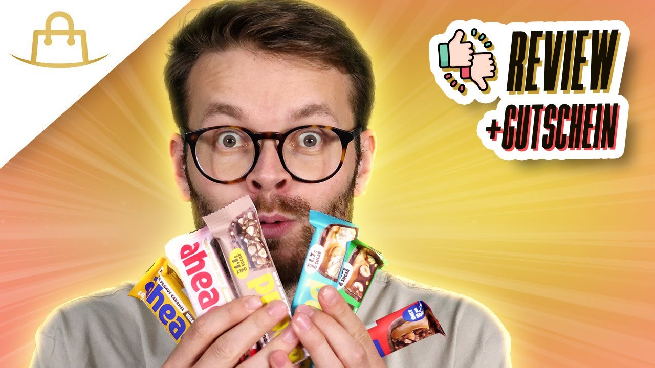Wir probieren alle ahead Riegel aus dem Probierpaket 🍫