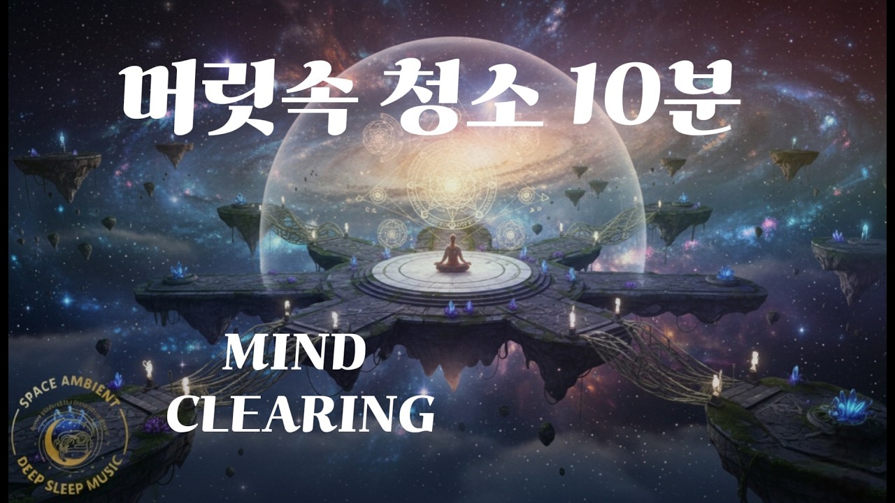 🕯️치유의 밤 : 머릿속을 비워주는 명상 허밍  Mind Detox Meditation Humming 🕯️ - Space ambient for Deep sleep Music -