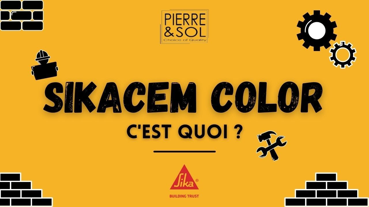 SikaCem Color - Colorant pour mortier, chaux et plâtre
