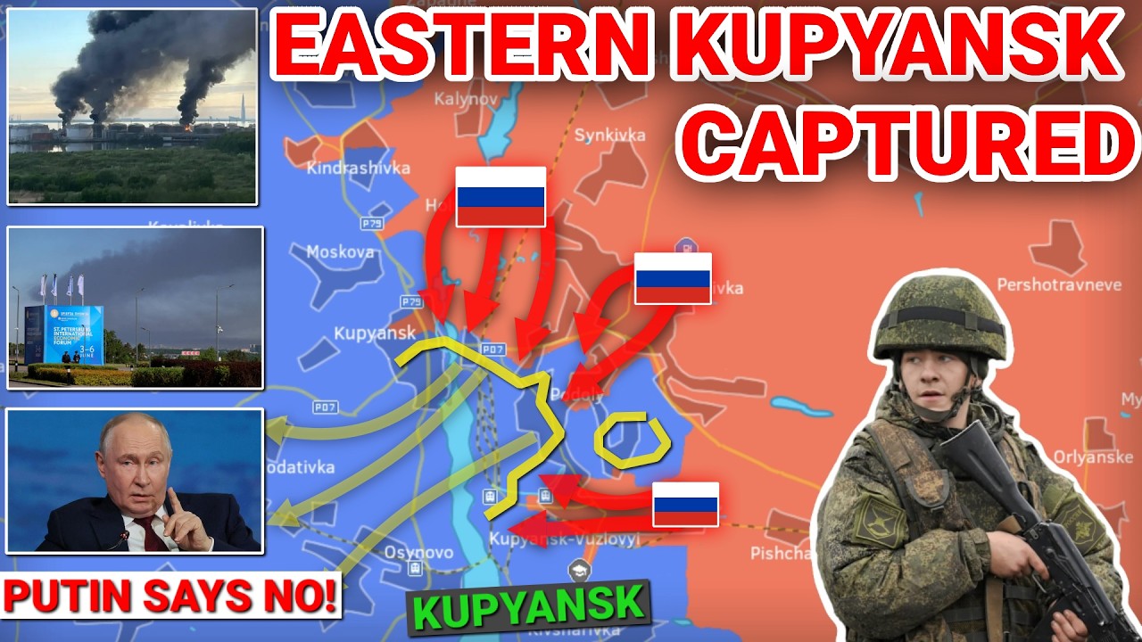​Putin Officially REJECTS Zelensky&rsquo;s Letter as Eastern Kupyansk Falls to Russia [6 June 2026]