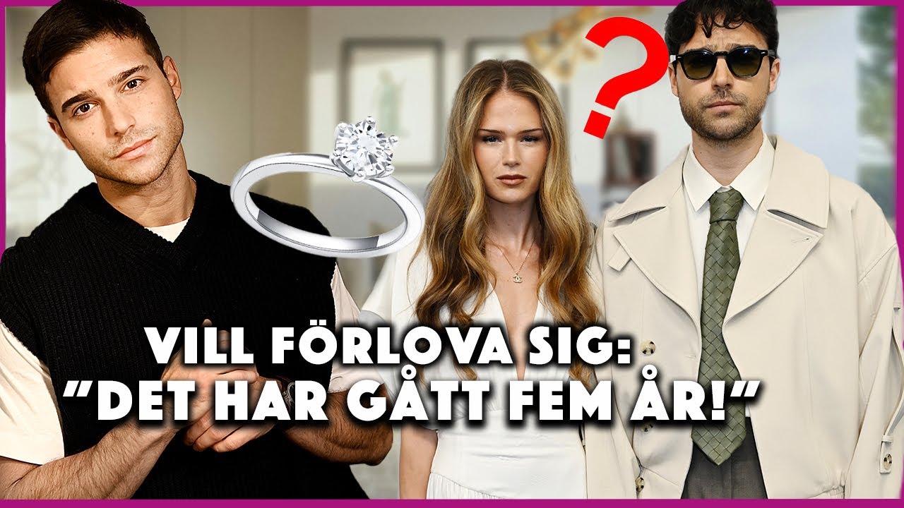 Eric Saades stela svar om att fria till Hanna