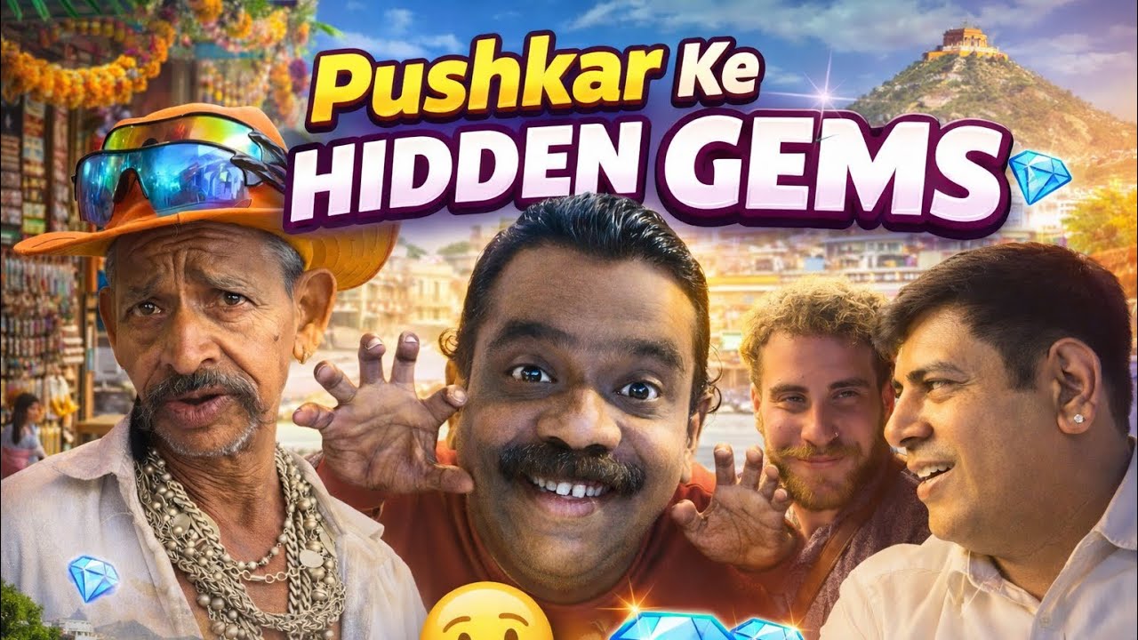 Pushkar Ke Hidden Gems 💎 | Street Life & Local Characters | Market Secrets #india #youtube 
