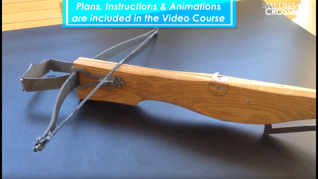 How to make a homemade crossbow