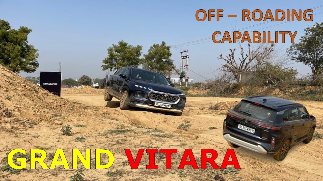 Maruti Suzuki Grand Vitara Off-Roading | AWD Off Roading ...