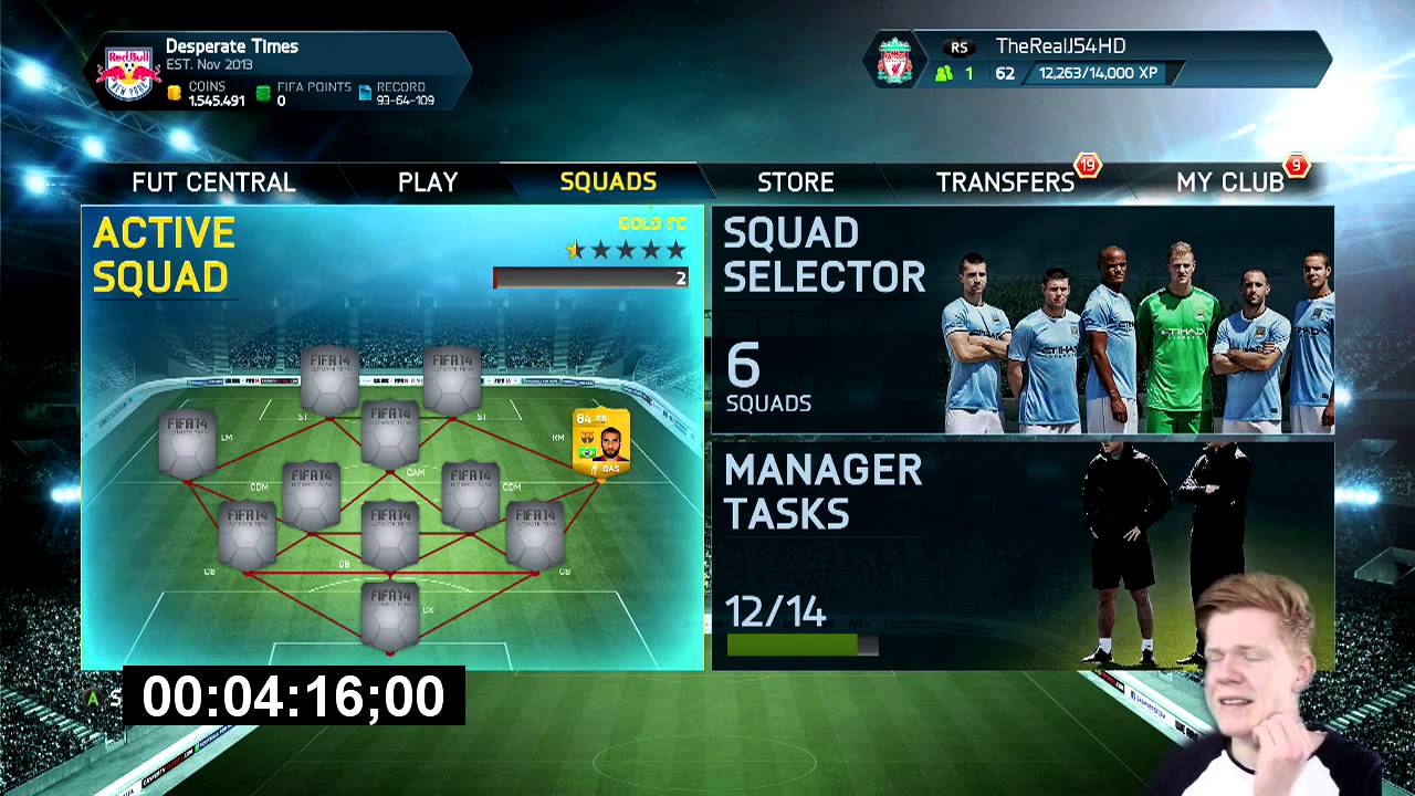 BALE!! 7 MINUTE SQUADS #EP118 - FIFA 14