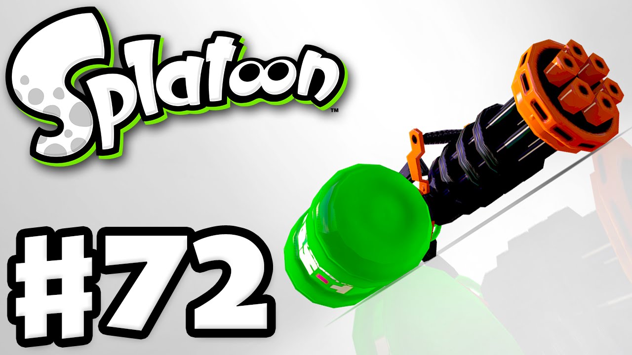 Splatoon - Gameplay Walkthrough Part 72 - Heavy Splatling! (Nintendo Wii U)