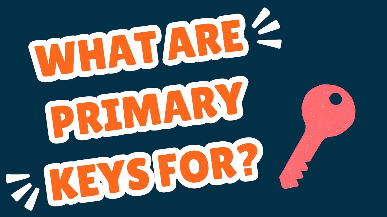 What Are Primary Keys in SQL? Explained with Examples