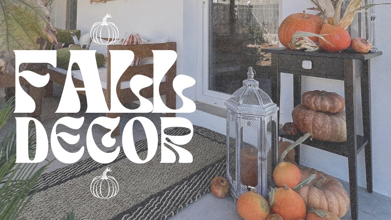 FALL DECOR | decoracion interior y exterior | DECOCOHE