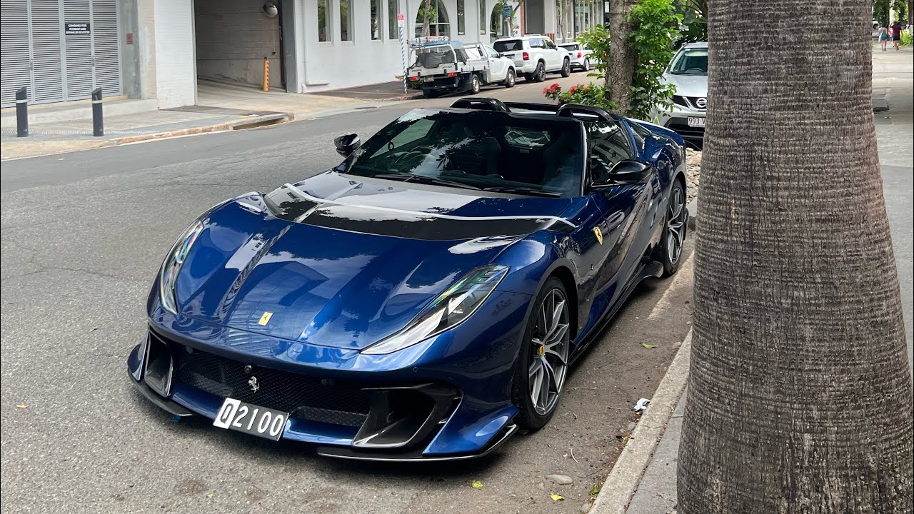 Brisbane carspotting (812 compA, aventador s)
