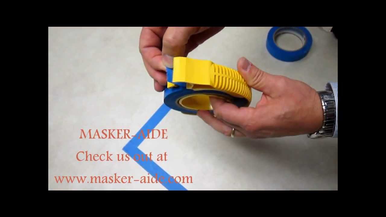 Masker-Aide Tape Dispenser Benefits