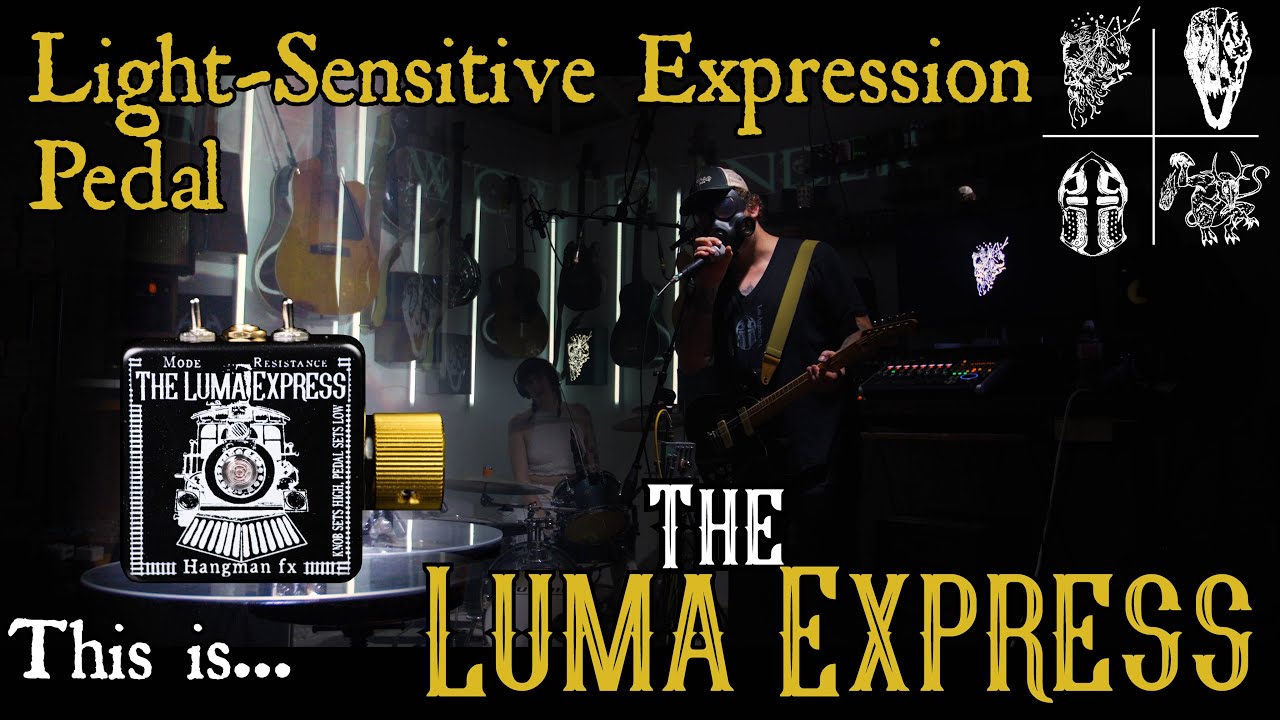 The Luma Express Light-Sensitive Expression Pedal