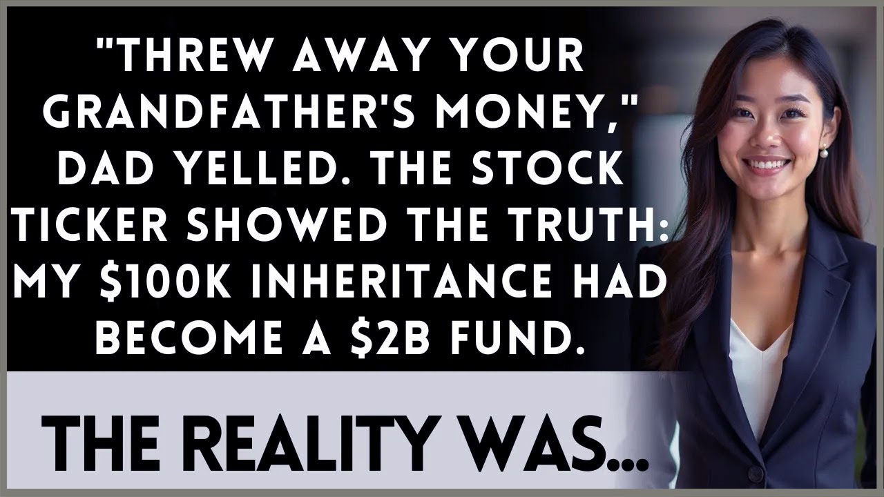My Parents Said I Wasted My Inheritance—Then My Investment Fund Went Public
