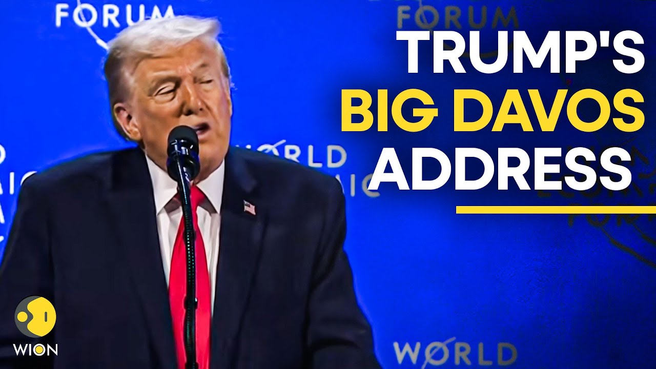 DAVOS 2026 LIVE:  Donald Trump Speaks At The World Economic Forum 2026 | WION