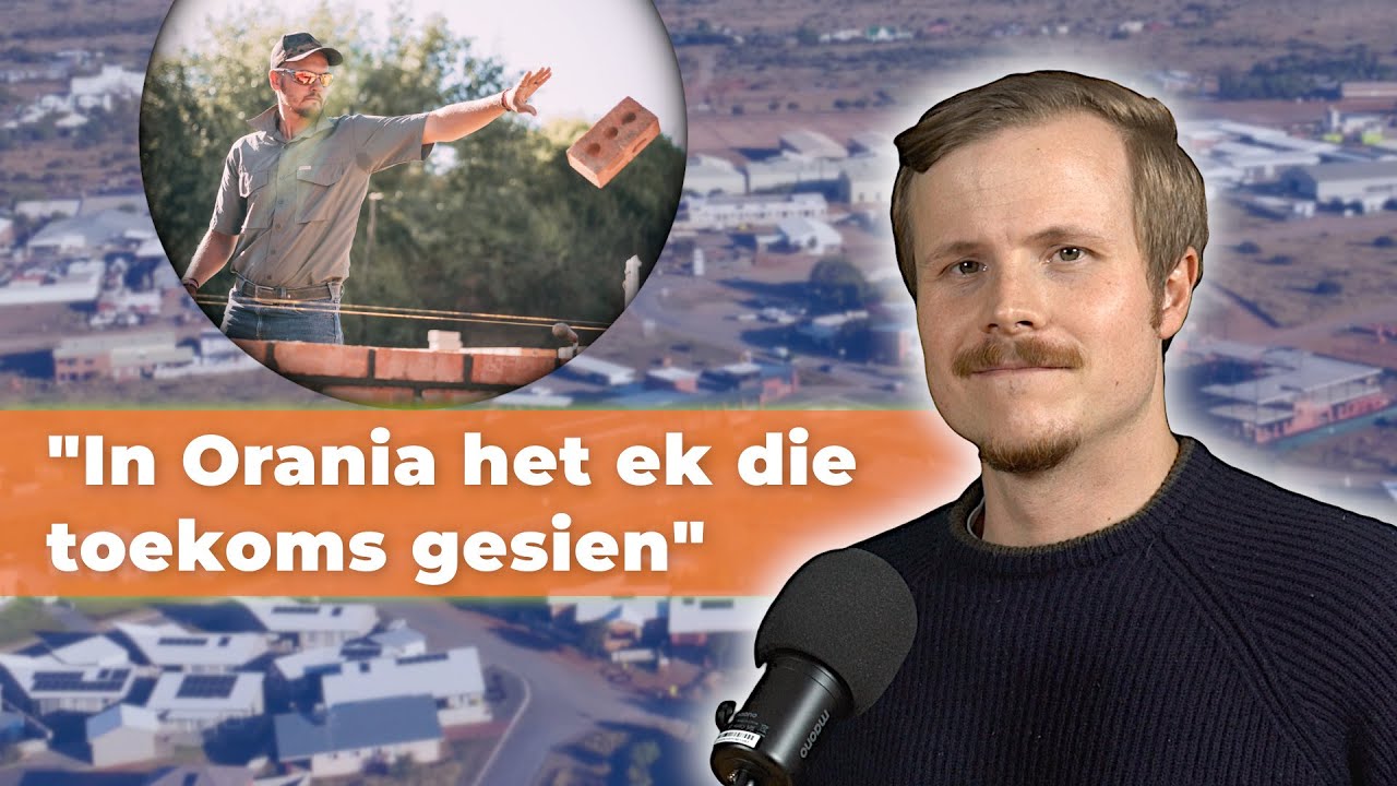 Ernst VAN ZYL: In Orania het ek die toekoms gesien
