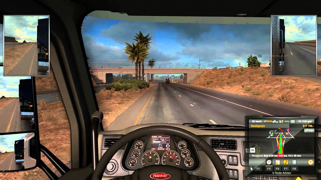American Truck Simulator Multiplayer z Szerwonym # 01 