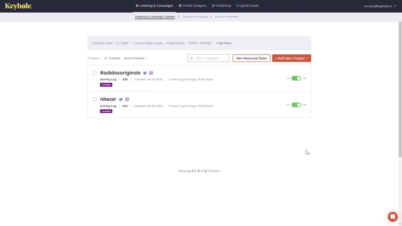 Account Watchlist  How to Add & Authenticate Accounts