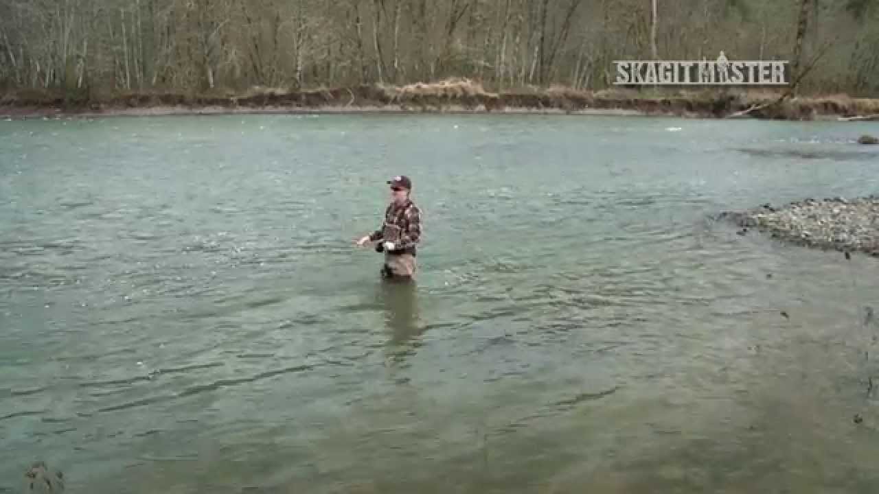 Steelhead Fishing---Spey Casting Tips---How to avoid contact with the fly during the cast.