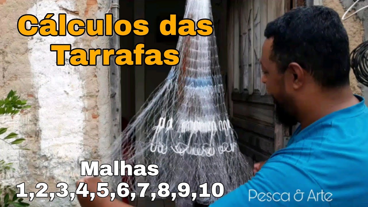Cálculos das Tarrafas // Malhas 2,3,4,5,6,7,8,9,10