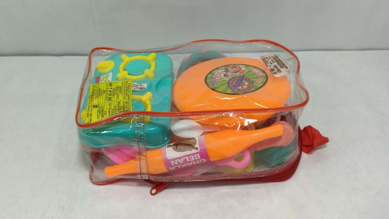 Kitchen Set Picnic Bag Unboxing | Unboxing ASMR | ASMR Videos | Real Talk Reviews