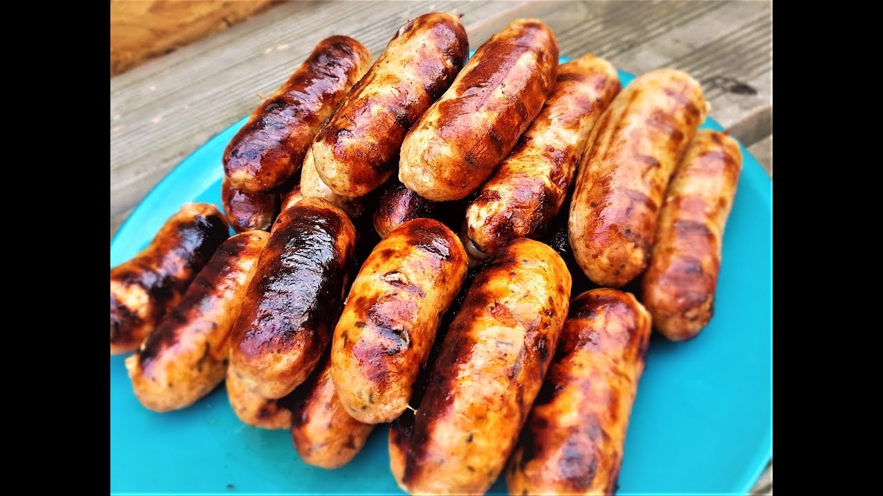Naminės dešrelės. Home made Pork Sausages Price £5.5 for 30 sausages (2KG)