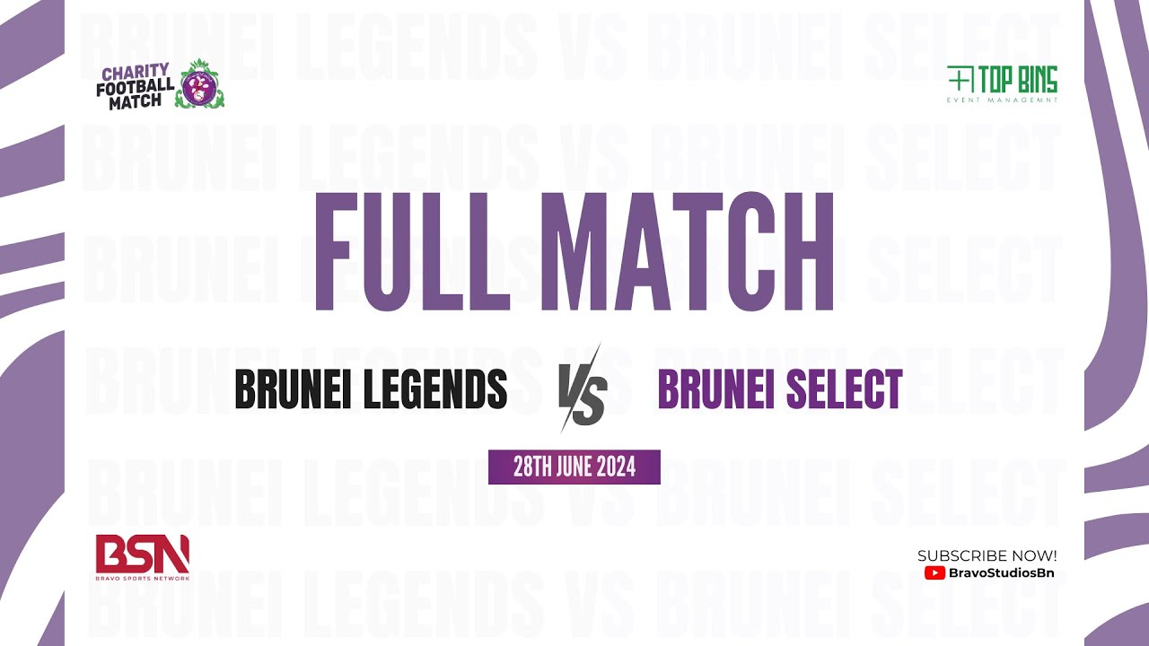 Charity Football Match, Brunei Legends vs Brunei Select