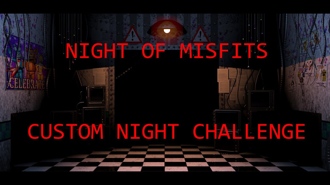 How to beat FNaF 2 - Night of Misfits (Night 7) | Custom Night Walkthrough | FNaF Academy