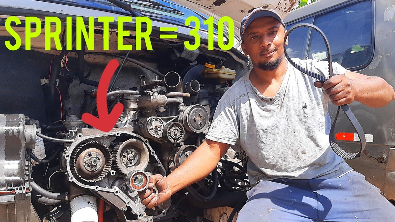 sprinter 310 = Como trocar correia dentada