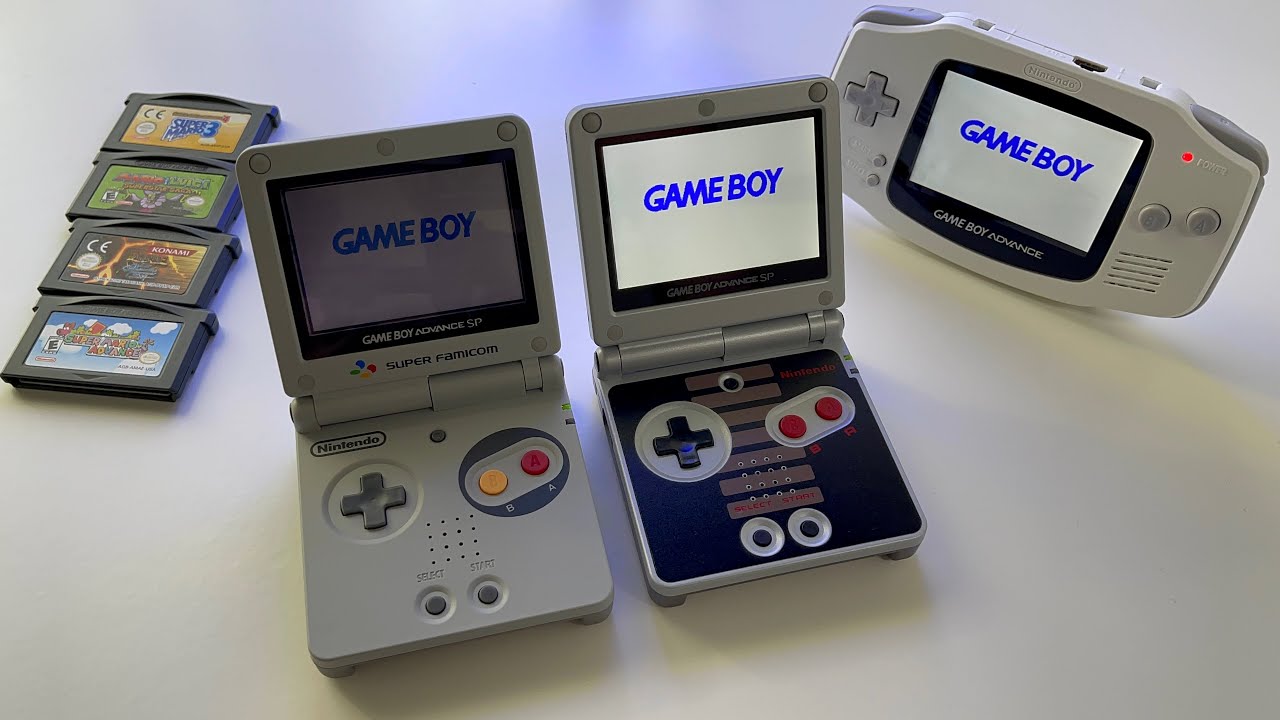 Gameboy Advance SP: Comparatie ecran IPS vs ecran clasic din 2003
