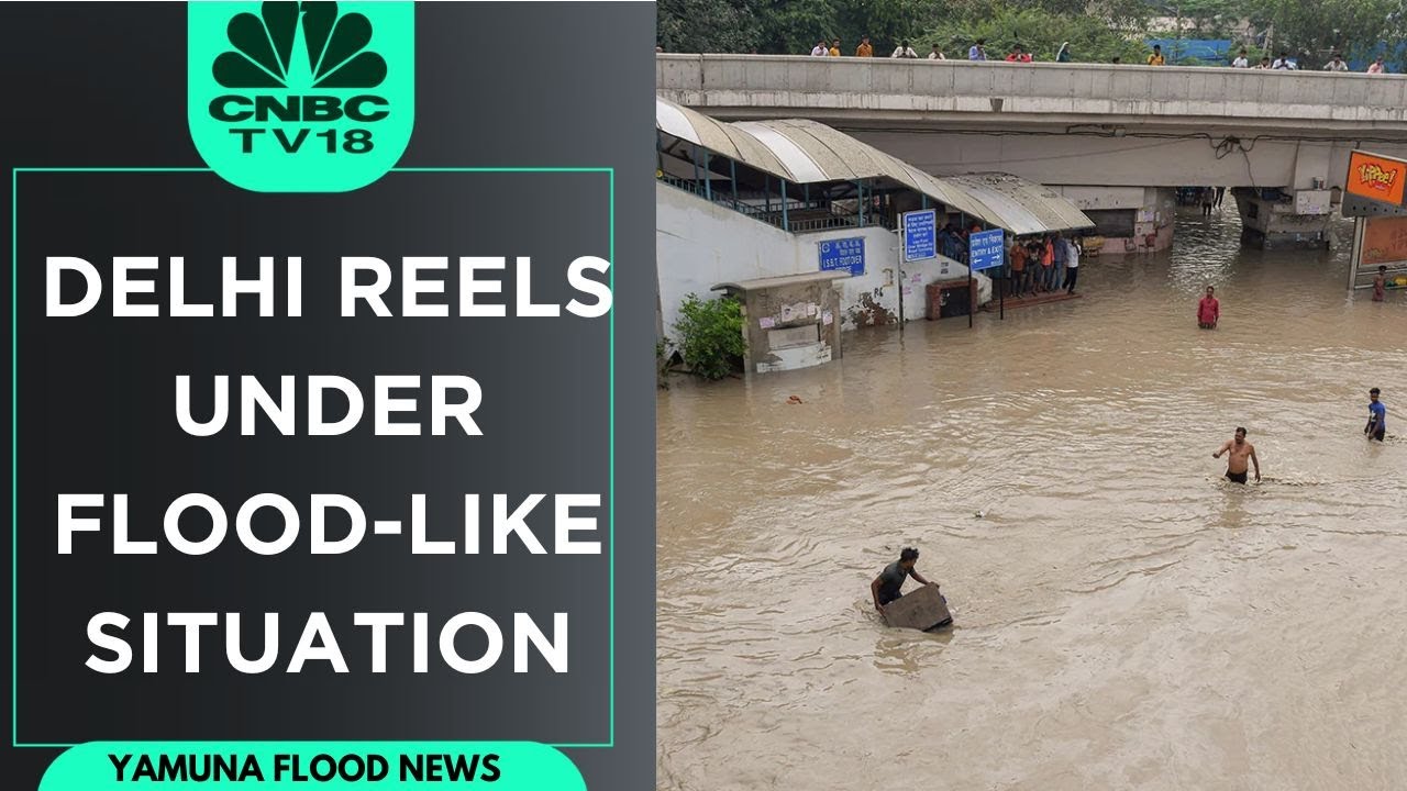 Delhi News: Several Areas Of National Capital Reel Under Flood-Like Situation | Yamuna Floods