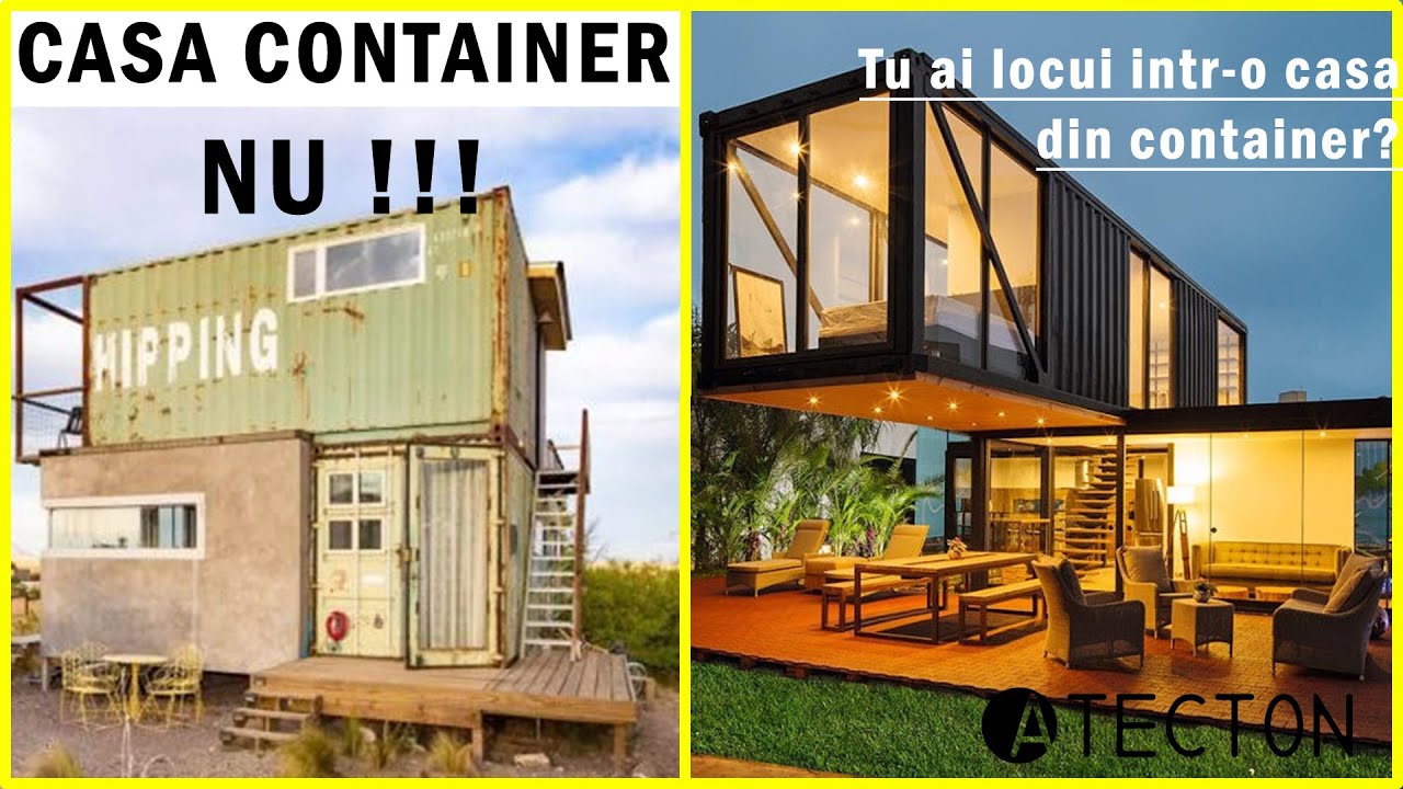 Proiecte case din containere - Tu ti-ai face casa din containere ???