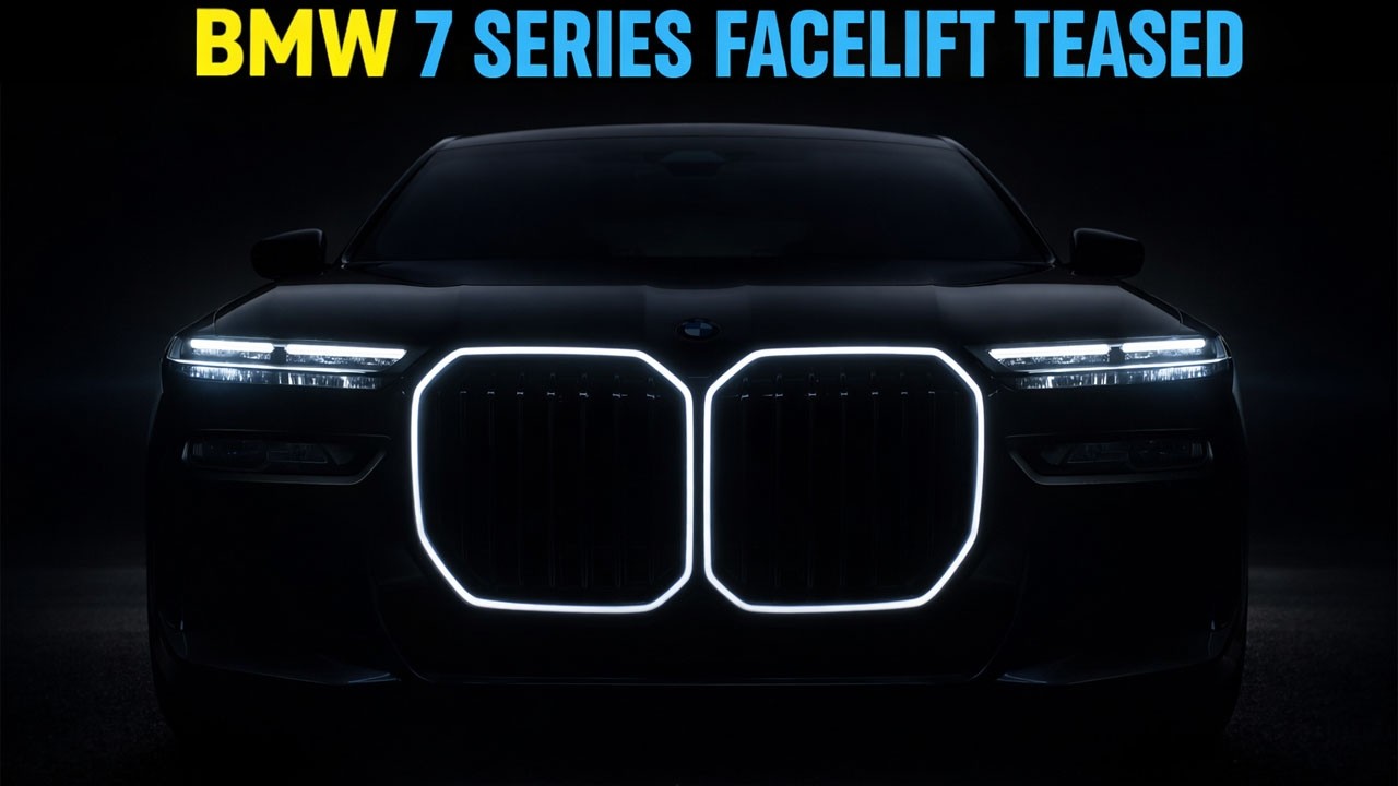 2027 BMW 7 Series Facelift Teased - Explained All Changes, Spec, Features And More Details