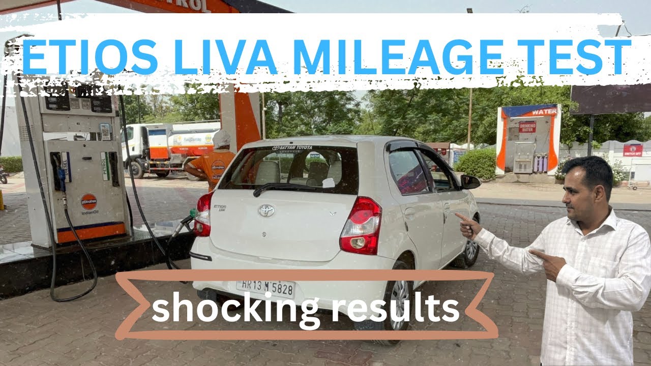 TOYOTA ETIOS LIVA MILEAGE TEST (PETROL) 18.5 kmpl 😊with AC #trending #video #mileage #youtube