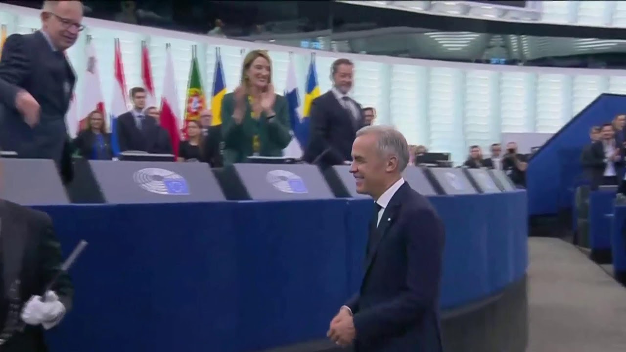 LIVE: Address to the European Parliament &bull; EN DIRECT : Allocation devant le Parlement europ&eacute;en
