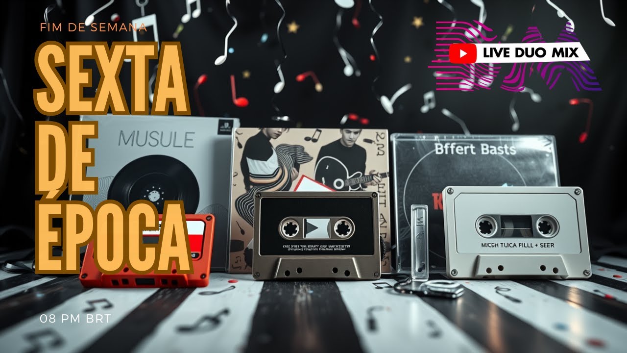 SEXTA DE ÉPOCA - Live Duo Mix - CAST DJs DUO MIX - 30.01.26   #liveduomix #anos90 #anos80
