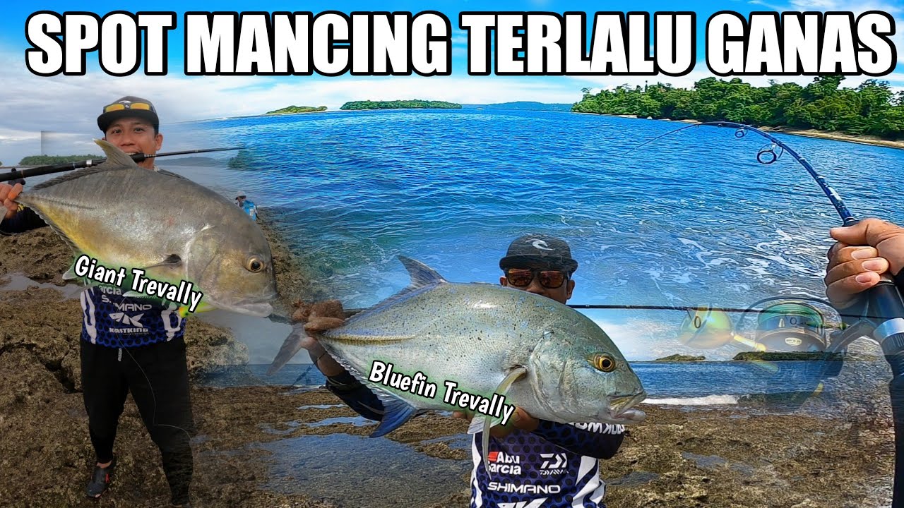 Popping di spot horor Manokwari - Papua Barat - Ikannya buas