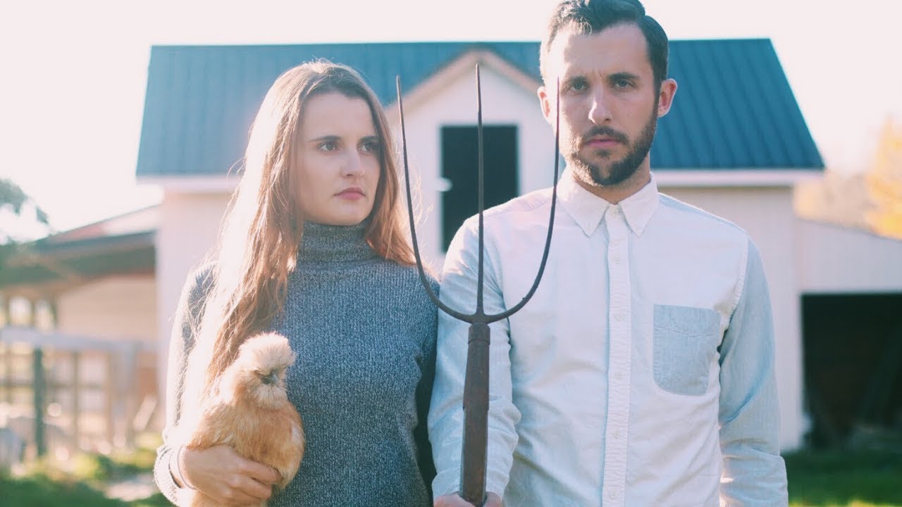 Young Couple Leaves the City to Start a Plant Based Homestead