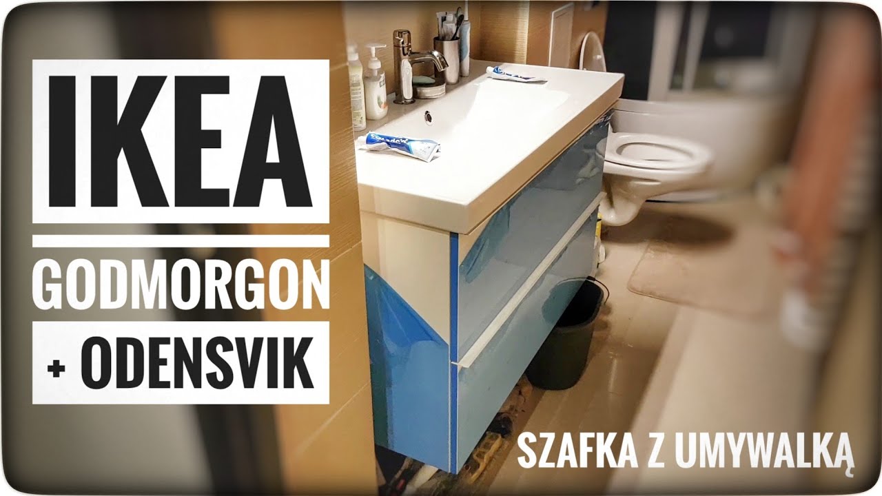 ИКЕА ГОДМОРГОН + ОДЕНСВИК Шкаф с умывальником