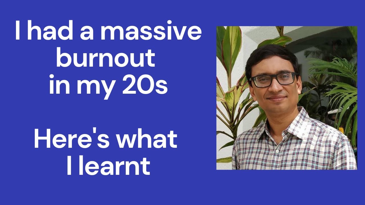 Burnout can destroy you &mdash; here's how to deal with it ||Straight Talk with Rajan Singh||