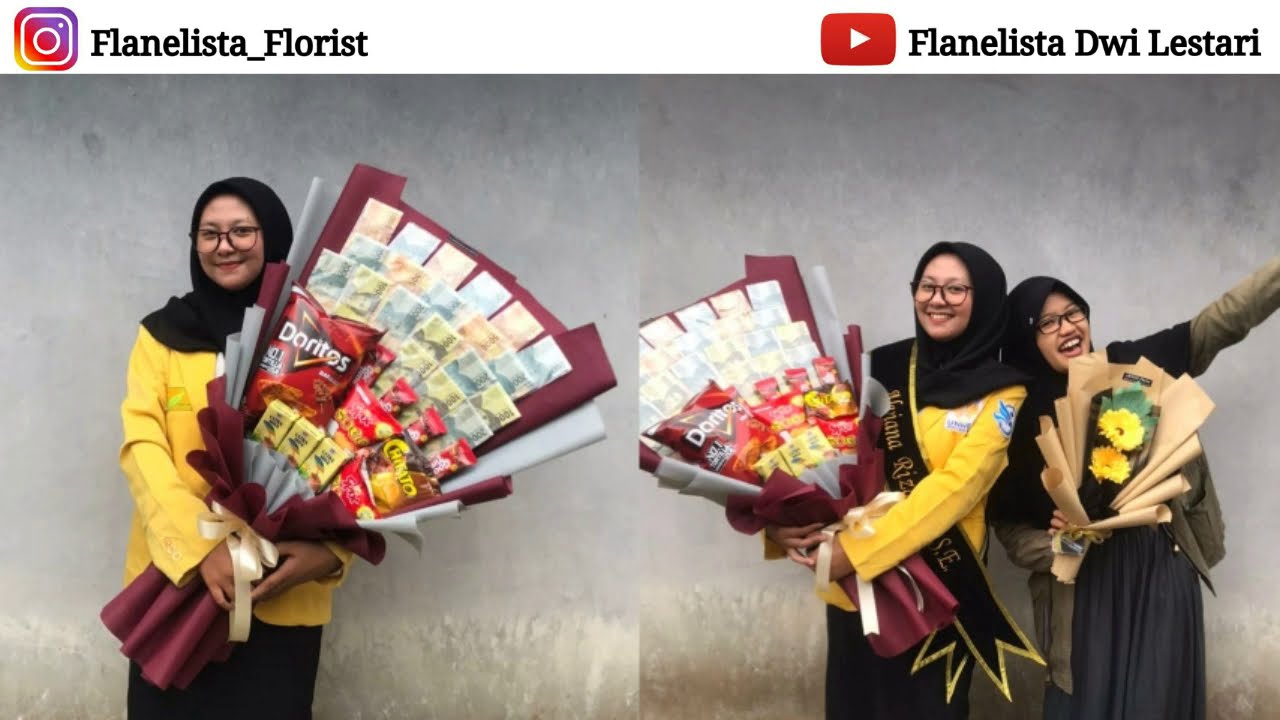 TUTORIAL CARA MEMBUAT BUKET UANG DAN SNACK JUMBO