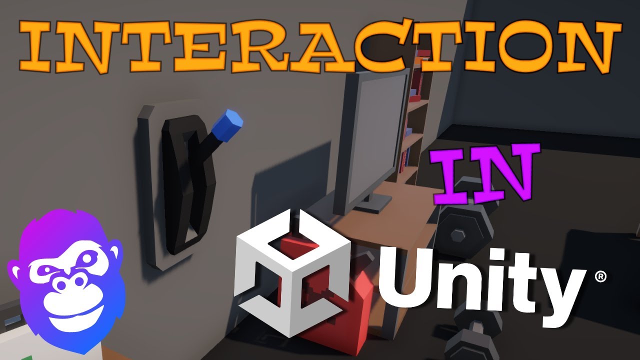 FIRST PERSON INTERACTION in Unity!