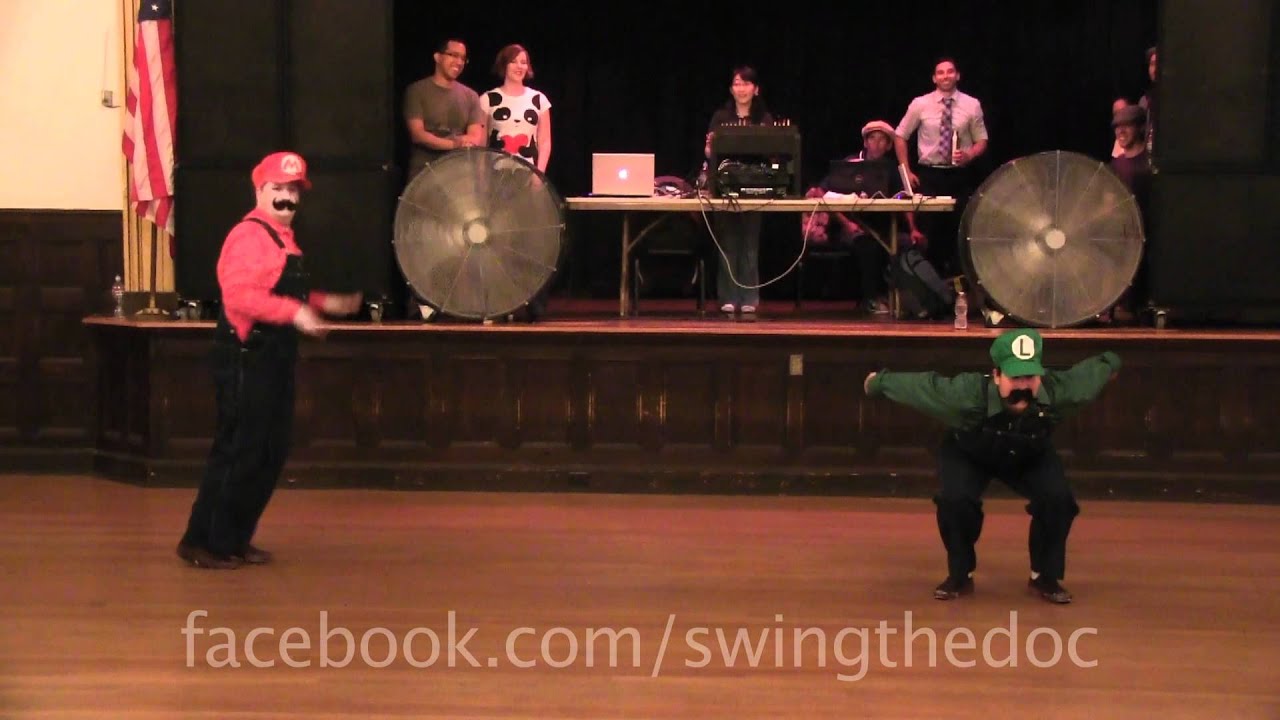 Super Mario Bros Swing Dance Part 2 Starring Morgan Day and Emily Wigger