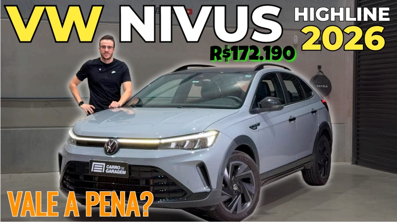 VALE A PENA O VW NIVUS HIGHLINE OUTFIT 1.0 TSI DE 128 CV 2026 POR 172 MIL REAIS?