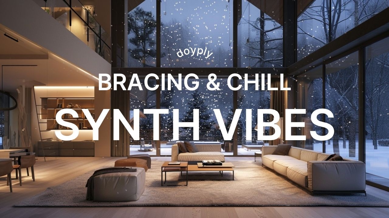 Bracing Winter Instrumental | Airy Synth Pieces