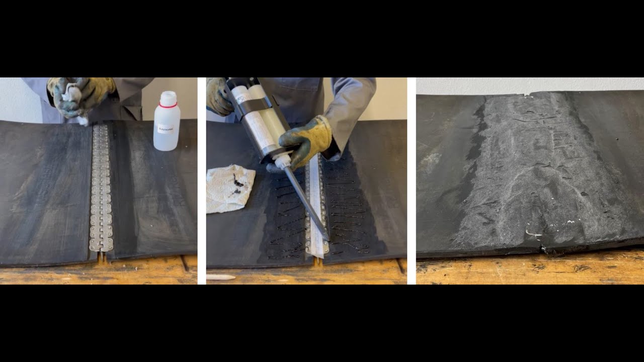 Coating hinge fasteners for conveyor belts with Multiface 1 5